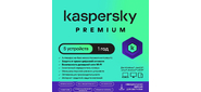 Программное Обеспечение Kaspersky Premium + Who Calls 5-Device 1 year Base Card  (KL1049ROEFS)