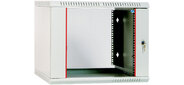 Шкаф телекоммуникационный настенный разборный 12U  (600x520) дверь стекло