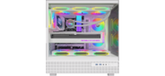 корпус Formula V Line Crystal Z8 White,  ATX,  Left side Tempered Glass,  Dual Front Panel with Tempered Glass & Mesh,  TYPE-C*1,  USB3.0*2