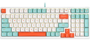 Клавиатура A4Tech Fstyler FS300 механическая белый USB for gamer LED  (FS300 PANDA SNORKLENING)