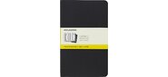 Блокнот Moleskine CAHIER JOURNAL QP317 130х210мм обложка картон 80стр. клетка черный (3шт)