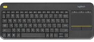 Клавиатура Logitech K400 Plus черный USB беспроводная  (920-007173)