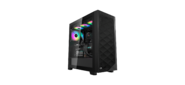 Корпус без блока питания PCCooler C3D510 BK ARGB, Tempered Glass Full Tower, Black, TG, 0.7 SPCC, 3x120mm ARGB E-ATX, ATX, mATX, mITX 170 / 390 / 410mm 2x2.5", 2x3.5", 7xPCI 2xUSB-A 3.0 454.8x220x490.6mm