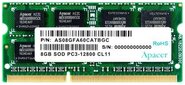 Apacer AS08GFA60CATBGC DDR3 8GB 1600MHz SO-DIMM  (PC3-12800) 1.5V  (Retail)