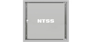 Шкаф коммутационный NTSS LIME  (NTSS-WL9U5545GS) настенный 9U 550x450мм пер.дв.стекл несъемн.бок.пан. 30кг серый 110град.
