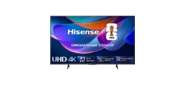 Телевизор ЖК 55'' Hisense / 55", Ultra HD, VA, DLED, Smart TV (HomeOS U9.5), Wi-Fi, DVB-T2 / C / S2, 2х10W, Game Mode Plus, CI+ (1.4), 3хHDMI, 2хUSB, 300 nits, 8000:1, Works with Alexa, Alexa Built-in, VIDAA Voice, Yandex, Black, 2026