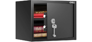 Сейф Deli Srock ET563 300x380x300мм ключевой