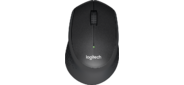 Logitech Wireless Mouse M330 SILENT PLUS, BLACK