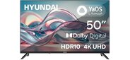 Телевизор LED Hyundai 50" H-LED50BU7012 YaOS Frameless черный / черный 4K Ultra HD 60Hz DVB-T DVB-T2 DVB-C DVB-S DVB-S2 USB 2.0 WiFi Smart TV