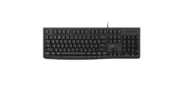 Клавиатура проводная Dareu LK185 Black  (черный),  мембранная,  104 клавиши,  EN / RU,  1, 8м,  размер 440x147x22мм