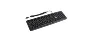 Exegate EX263906RUS Клавиатура Exegate LY-331L,  <USB,  шнур 2м,  черная,   104кл,  Enter большой>,  Color box