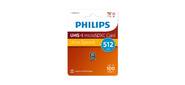Флеш карта microSD 512GB PHILIPS High Speed  microSDHC Class UHS-I U3,  V30,  A1,  100MB / s