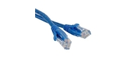 Hyperline PC-LPM-UTP-RJ45-RJ45-C5e-1M-LSZH-BL Патч-корд U / UTP,  Cat.5е,  LSZH,  1 м,  синий