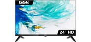 Телевизор LED BBK 24" 24LEM-1033 / TS2C  (B) Frameless черный HD 60Hz DVB-T2 DVB-C DVB-S2 USB  (RUS)