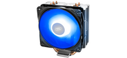 DEEPCOOL GAMMAXX 400 V2 BLUE LGA1366 / 115X / AM4 / AM3 / + / AM2 / + / FM2 / + / FM1,  TDP 180Вт,  PWM,  Blue Led Fan 120mm,  4 тепл. трубки прямого контакта ) RET