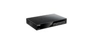 D-Link DGS-1008MP / A2A,  Layer 2 unmanaged Gigabit Switch with PoE and Green Ethernet power save technology