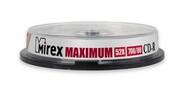 Диск CD-R Mirex 700 Mb,  52х,  Maximum,  Cake Box  (10),   (10 / 300)
