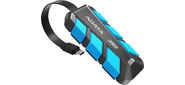 Твердотельный накопитель /  ADATA External SSD SC740,  500GB,  Type-C,  USB 3.2 Gen2,  R / W 1050 / 1000 MB / s,  121.8x40.5x22.3mm,  Blue  (5 лет)