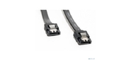 5bites SATA3-7PL45S- (BK) Кабель  Serial ATA V3.0,  6Гбит / с,  защелка,  0.45м