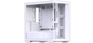 Корпус без блока питания /  Корпус JONSBO D300 White MATX без БП,  боковая панель из закаленного стекла,  mini-ITX,  micro-ATX,  белый