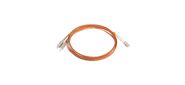 Hyperline FC-D2-50-LC / PR-SC / PR-H-3M-LSZH-OR  (FC-50-LC-SC-PC-3M) Патч-корд волоконно-оптический  (шнур) MM 50 / 125,  LC-SC,  duplex,  LSZH,  3 м