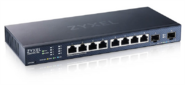 Мультигигабитный Smart L3 Lite коммутатор Zyxel NebulaFlex XMG1915-10E,  8xRJ-45: 1 / 2.5G,  2xSFP+,  бесшумный  (без вентилятора)