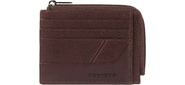 Чехол для кредитных карт Piquadro Carl PP4822S129R / TM темно-коричневый натур.кожа