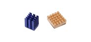 Набор радиаторов ACD RA207 Golden + Blue Heat Sink set for Raspberry Pi 3