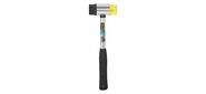 Рихтовочный молоток Deli DL5340 Длина 315 мм,  боек резина+пластик  (содержит железный песок,  не отскакивает при ударе),  рукоятка сталь с резиновым покрытием