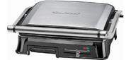 Электрогриль Clatronic KG 3571 2000Вт серебристый / черный