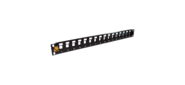 Патч-панель наборная Lanmaster TWT-PP24OK-UTP 19" 1U 24xRJ45 UTP Keystone