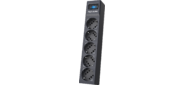Surge protector Pilot sG-Max 5 outlets  (GP),  15А / 3.3 kVt,  automatic circuit-breaker,  10 m,  gfaphite