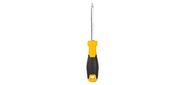 Двухсторонняя отвертка Deli DL626001 PH2+SL6x100мм Спецификация продукта.: 6 / PH2x100мм. Материал хвостовика: Cr-V. Длина: 210 мм. Длина: 100 мм. Диаметр хвостовика: 6, 3 мм.