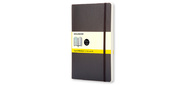 Блокнот Moleskine CLASSIC SOFT QP617 130х210мм 192стр. клетка мягкая обложка фиксирующая резинка черный