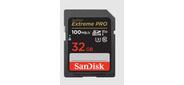 Карта памяти SanDisk Extreme Pro SD UHS I 32GB Card for 4K Video for DSLR and Mirrorless Cameras 100MB / s Read & 90MB / s Write,  Lifetime Warranty