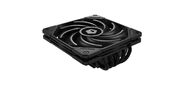 ID-COOLING IS-50X V3 LGA1700 / 1200 / 115X / AM5 / AM4 низкопрофильный высота 56mm (27шт / кор, TDP 130W, PWM, 5 тепл.трубки прямого контакта, FAN 120mm, черный) BOX
