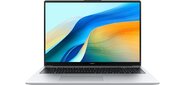 Ноутбук Huawei MateBook D 16 MCLG-X MitchellG-W5651 Core i5 13420H 16Gb SSD512Gb Intel UHD Graphics 16" IPS  (1920x1200) без ОС silver WiFi BT Cam  (53014QLA)