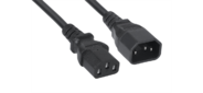 Cabeus PC-189-VDE-0.6M Кабель питания монитор-компьютер IEC 320 C13 - IEC 320 C14  (3x0.75). 0.6м