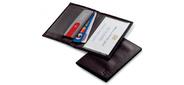 Чехол Victorinox SwissCard  (4.0873.L) нат.кожа черный