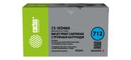Картридж струйный Cactus CS-3ED68A 712 пурпурный  (29мл) для HP DJ T230 / 630