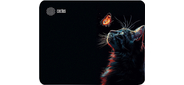 Коврик для мыши Cactus Night Cat 220x180x2мм  (CS-MP-P12XS)