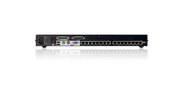 16 Port Cat 5 High Density KVM SW W / POWER