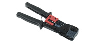 ITK TM1-B10V Инструмент обжим RJ-45 / 12 / 11 без храп. мех. чёрн-красн.