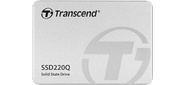Transcend SSD220Q SSD 500GB,  QLC,  2, 5",  SATAIII,  R550 / W500,  TBW 100