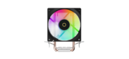 Кулер для процессора Ocypus Gamma A20 BK ARGB,  92mm FARGB FAN,  Top FARGB Panel,  2 HEAT PIPES,  3-PIN,  1900 RPM,  21DBA,  HYDRO BEARING,  LGA115X / 1200 / 1700 / 18XX,  AM4 / AM5