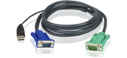 Aten 2L-5202U CABLE HD15M / USB A (M)--SPHD15M (G) 1.8m
