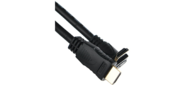 VCOM CG523-1.8M Кабель HDMI<=>HDMI-угловой коннектор 90град 1.8м,  2.0V