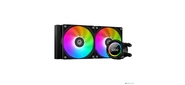 Система водяного охлаждения ID-Cooling SL240 XE ARGB Soc-AM5 / AM4 / 1151 / 1200 / 2066 / 1700 черный 4-pin 14-30dB Al+Cu 300W Ret