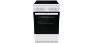 Плита Электрическая Gorenje GEC5A12WG-B белый стеклокерамика (без крышки)