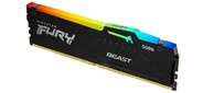 Память DDR5 32GB 6000MHz Kingston KF560C36BBE2A-32 Fury Beast RGB RTL Gaming PC5-48000 CL36 DIMM 288-pin 1.35В single rank с радиатором Ret
